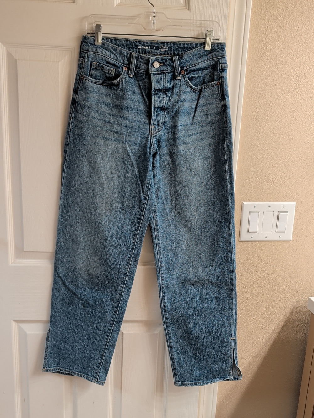 Old Navy Button-fly Medium Wash OG Loose Jeans